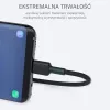 Aukey CB-CA2 OEM cavo da USB-C a USB-A, rivestimento in nylon intrecciato, 2 m, nero