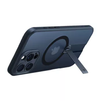 Custodia Torras Pstand Spin per iPhone 16 Pro Max (nero)