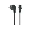 Gembird PC-186 cavo di alimentazione nero 1,8 m CEE7/4 connettore femmina C14