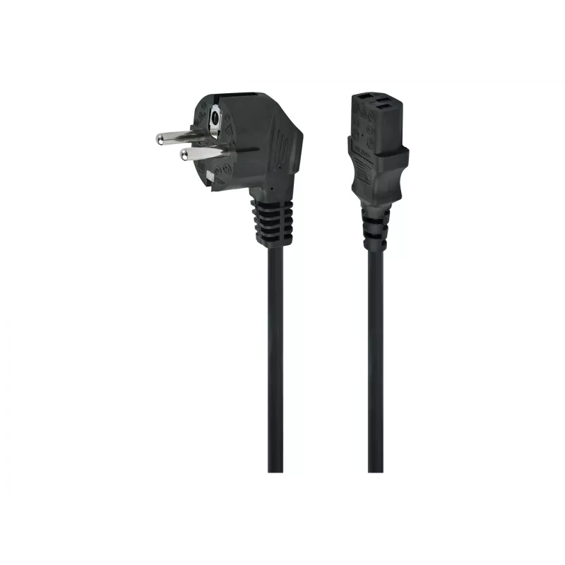 Gembird PC-186 cavo di alimentazione nero 1,8 m CEE7/4 connettore femmina C14