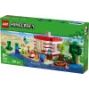 LEGO Minecraft set 21275 casa nella giungla TNT giocattolo da costruzione, 287 pezzi, 2 minifigure, da 8 anni