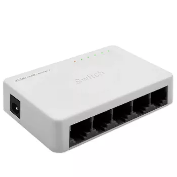 Switch di rete 5x porta RJ45 100 Mbit/s LAN