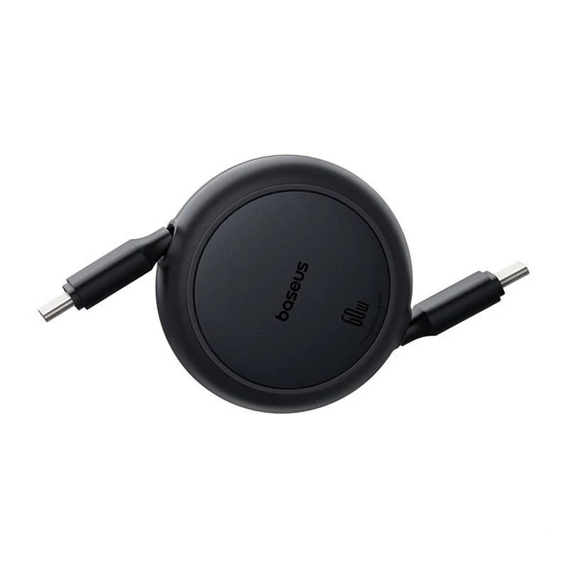 Baseus Free2Pull Mini cavo USB-C a USB-C, 60 W, 1 m, (nero)