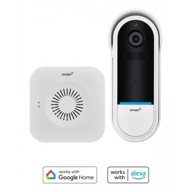 Campanello con gong Omajin by Netatmo OVD-01-EU nero bianco