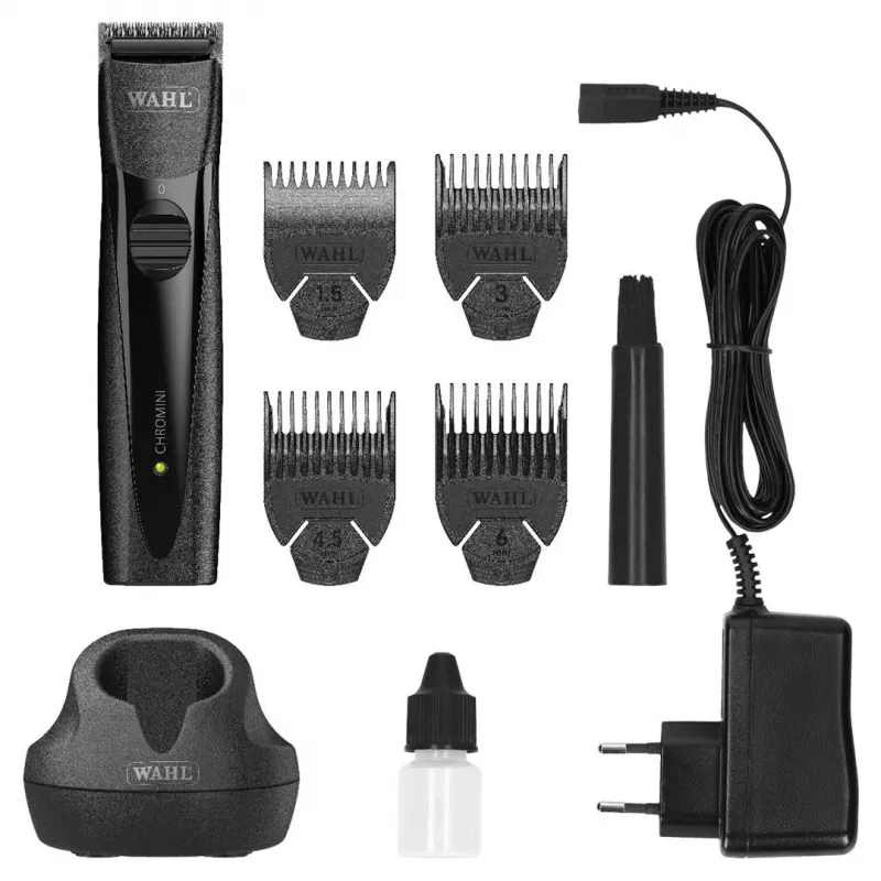 Tagliacapelli Wahl ChroMini nero senza fili, batteria NiMH, modello 1591-0466