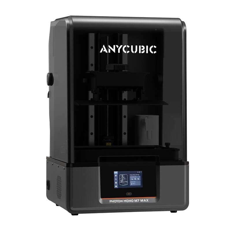 Anycubic Photon Mono M7 Max stampante 3D a resina, LCD 7K, ampio volume di stampa, nera