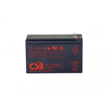 Batteria CSB Battery 12V, 9Ah, AGM | UPS12460F2 | 460 W
