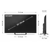 Sharp 32HF3865E Smart TV 32 pollici con Google TV