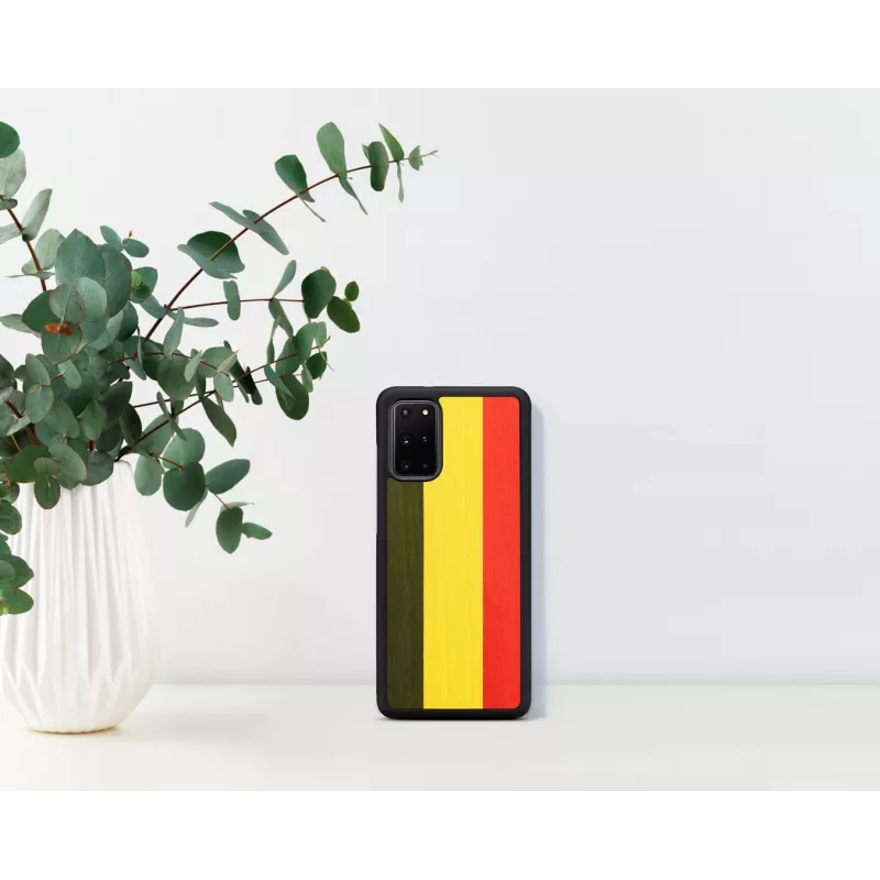 Custodia protettiva Man and Wood Galaxy S20+ reggae nero