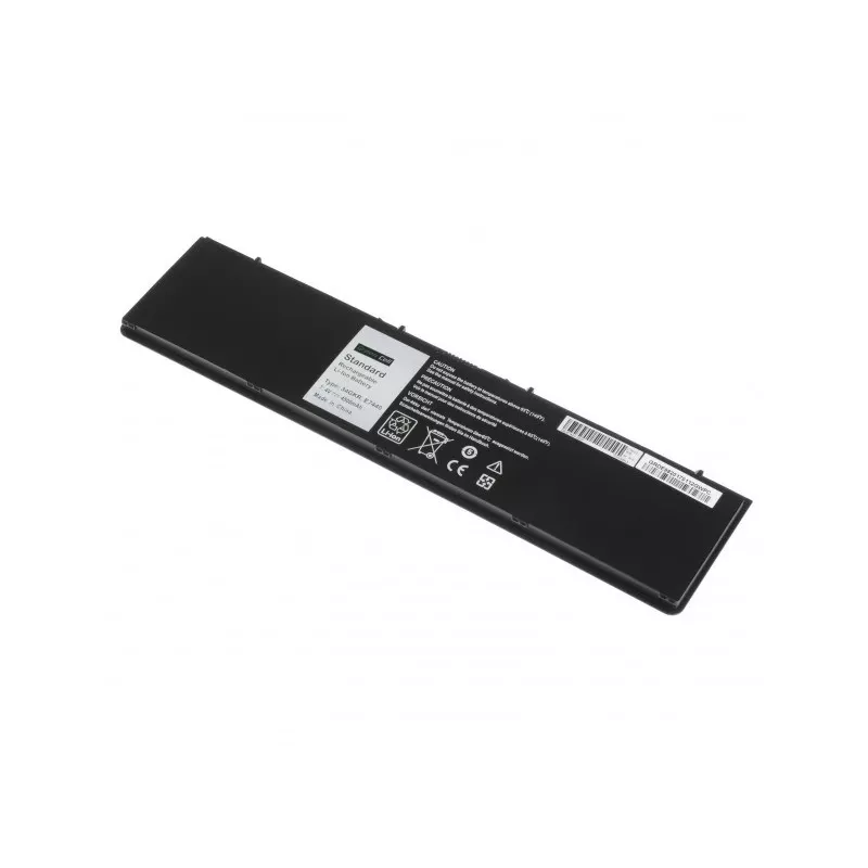 Batteria Green Cell DE93 per DELL Latitude E7440, Li‑Ion 7,4V 4500mAh, 4 celle, nera
