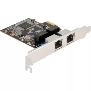 Delock scheda PCI Express x1 a 2 x RJ45 Gigabit LAN RTL8111 (88615)