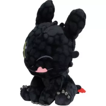 Dragons: Toothless, felice, peluche 18 cm