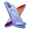 Custodia Torras Pstand Series per iPhone 16 — blu, slim fit con supporto integrato