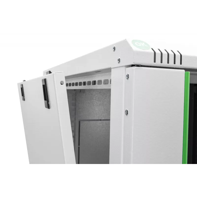 DIGITUS Professional Dynamic Basic Series DN-19 16U-6/6-EC - armadio - adatto per montaggio a parete - grigio, RAL 7035 - 16U - 48,3 cm (19