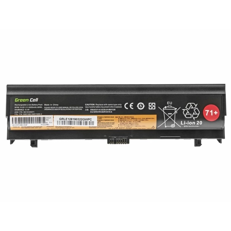Batteria ricaricabile di ricambio per laptop Cell LE128 verde