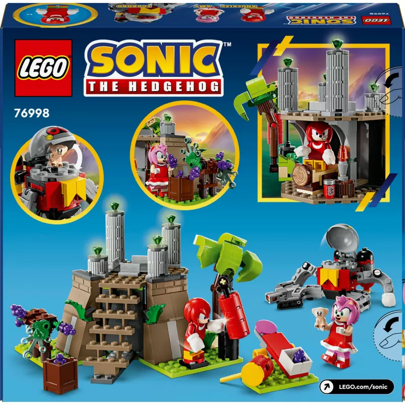 LEGO SONIC THE HEDGEHOG 76998 Knuckles e il santuario dello smeraldo del maestro