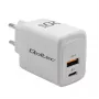 Caricabatterie GaN QOLTEC 51823 20W alimentatore USB, uscita 5V/20V