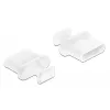 Tappo antipolvere USB Type-C DeLOCK 64094 bianco 10 pezzi