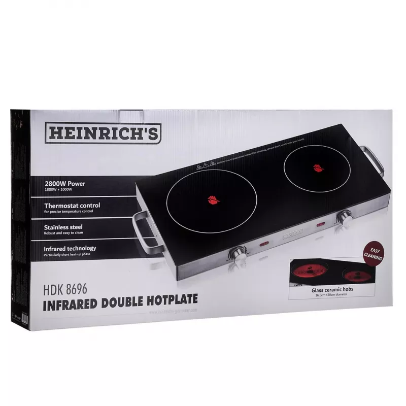 HEINRICH'S HDK 8696 piano cottura elettrico