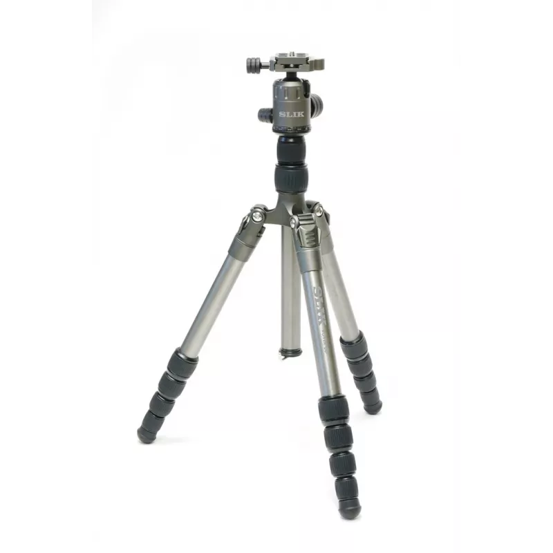 Treppiede Slik Rover A per fotocamere digitali/a pellicola 3 gambe argento