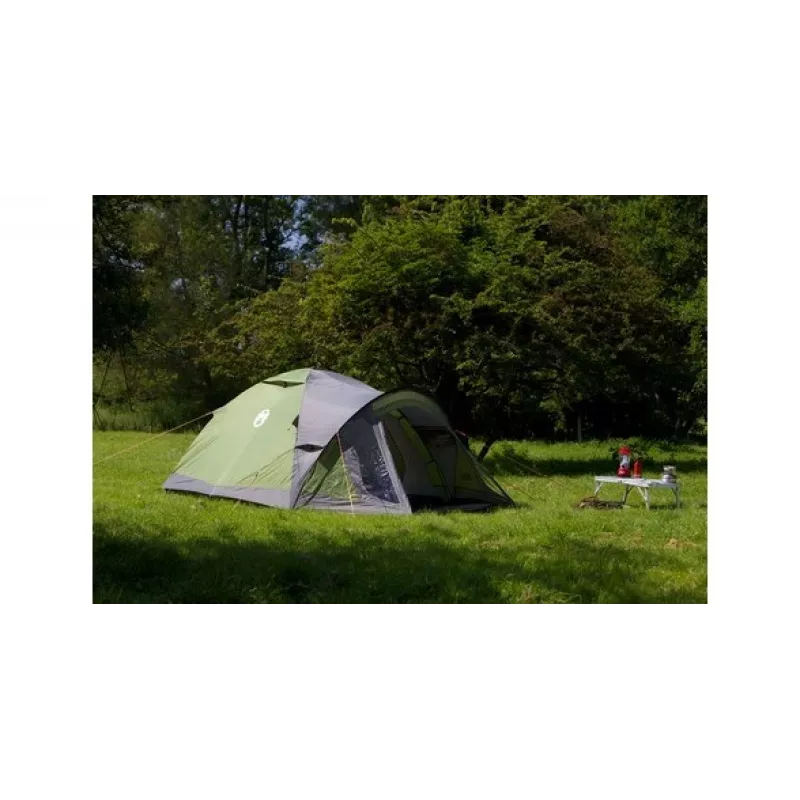 Tenda a cupola Coleman Darwin 3+ 3 persone grigio khaki paleria rigida