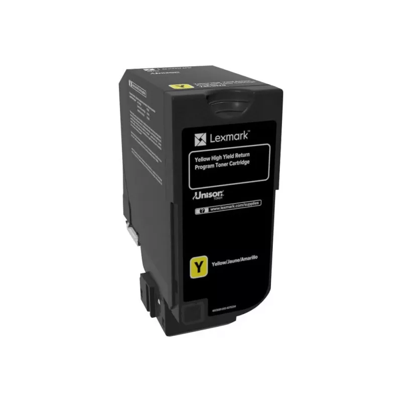 LEXMARK 74C2HY0 cartuccia toner Lexmark 74C2HY0 giallo 12.000 pagine CS725de / CS725dte