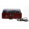 Camry Premium CR1113 giradischi a cinghia con radio, nero