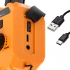 Radio portatile Adler AD 1197 con torcia e funzione sveglia