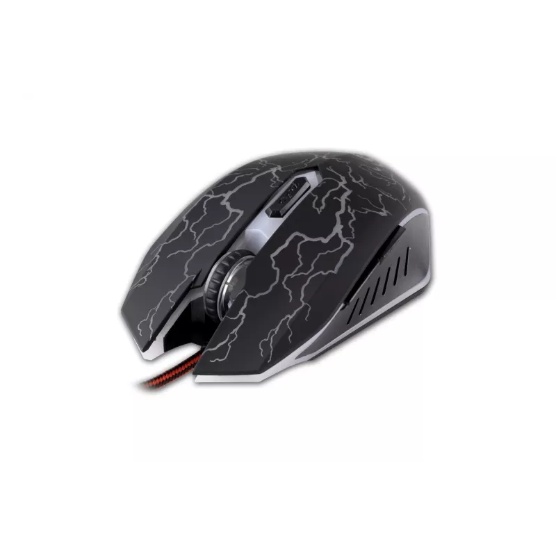 Rebeltec Diablo - mouse - ottico - 6 tasti - con filo - USB