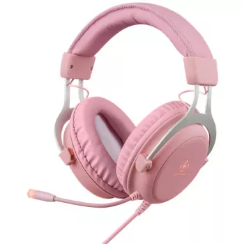 Deltaco GAM-030-P cuffie e headset con filo headband gaming USB Type-A rosa (GAM-030-P)