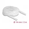 Guaina a spirale DeLOCK flessibile 2 m x 14 mm trasparente polietilene