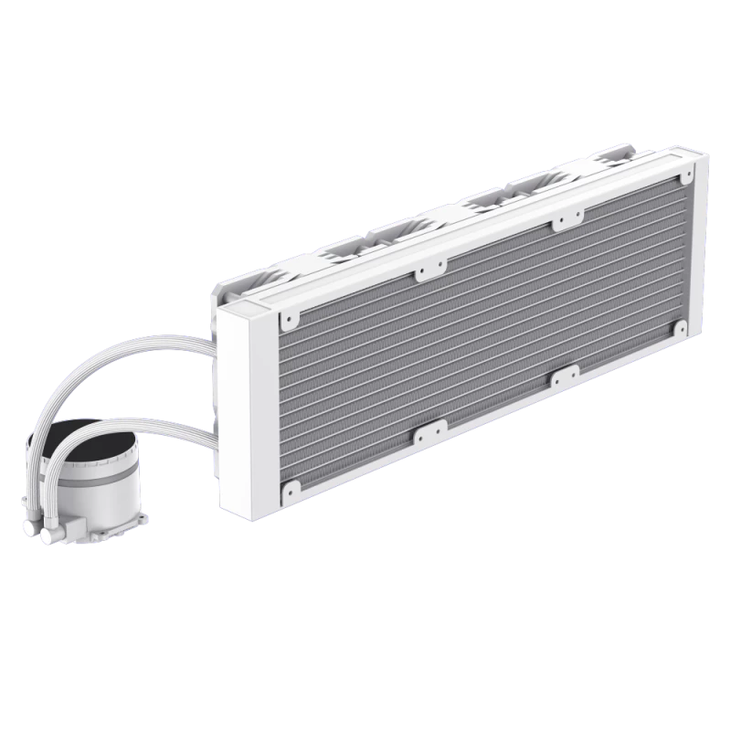 Gamemax | Dissipatore a liquido per CPU | ICEBURG 360 INFINITY | bianco