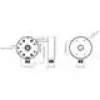 Scatola di derivazione Hikvision DS-1280ZJ-DM21 Nero Universale 4,5 kg