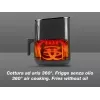 Friggitrice ad aria Beper P101FRI051 5 L 1400 W nera