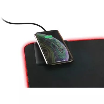 Deltaco GAM-092 - nero - monocromatico - neoprene - USB - tappetino mouse gaming