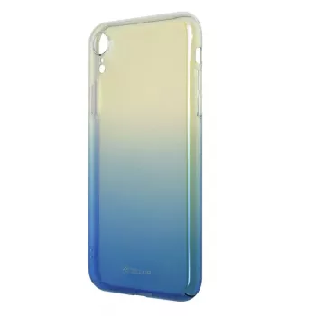 Custodia per cellulare Tellur Cover Soft Jade per iPhone XS, blu, custodia protettiva morbida