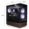 FTW A-Line LCS 5060Ti D5, PC gaming nero/trasparente, Windows 11 Home