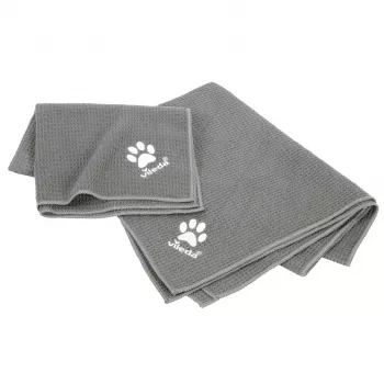 Panno VILEDA Pet Wipes 172650 450x700 mm, poliestere, lavabile in lavatrice, grigio