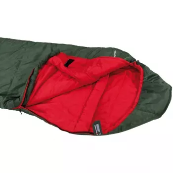 Sacco a pelo a mummia Black Arrow ECO (verde scuro/rosso)