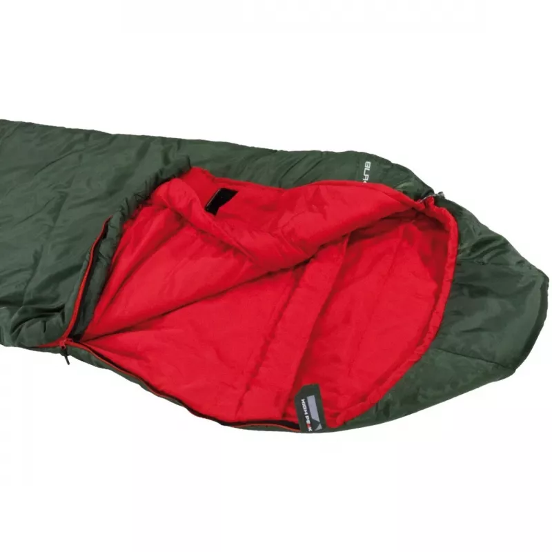 Sacco a pelo a mummia Black Arrow ECO (verde scuro/rosso)