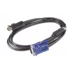 APC cavo KVM USB - 6 ft (1,8 m), 1,83 m, USB, USB, VGA, nero, USB-A