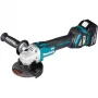Smerigliatrice angolare a batteria DGA511RTJ 18Volt blu nero 2x Li-Ion 5,0Ah in MAKPAC misura 2