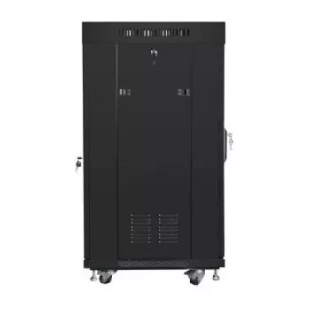 Armadio rack 19 pollici 22HE 600x600 mm nero LANBERG FF01-6622-12BL