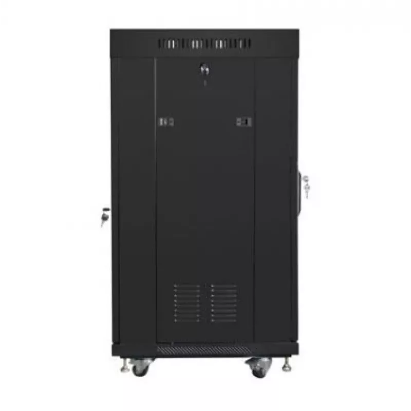 Armadio rack 19 pollici 22HE 600x600 mm nero LANBERG FF01-6622-12BL