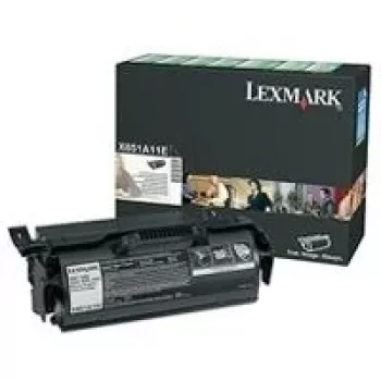 Lexmark cartuccia toner X651A11E - nero - capacità: 7.000 pagine (X651A11E)