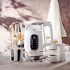Bollitore Adler AD 1305WG — 1,7 l, 2200 W, vetro/plastica, bianco/oro/trasparente