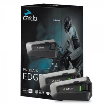Cardo PT200101 interfono moto 2 canali 1600 m nero