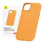 Custodia per telefono per iPhone 15 Plus Baseus Fauxther Serie (arancione)