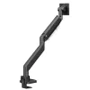 Maclean MC-968 supporto doppio braccio per monitor con molla a gas 17-57 27 kg portata elevata stabile completamente orientabile supporto max VESA 200x200