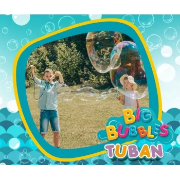 Liquido per bolle di sapone TUBAN 5 l TU3603 – soluzione per bolle di sapone per giochi e macchine per bolle di sapone